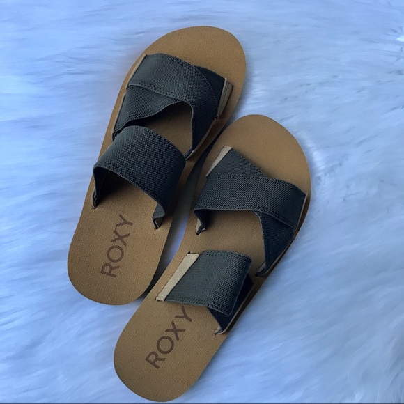 Roxy Shoes - ‘ROXY’ Shoreside Criss-Cross Slip-On Sandals Sz 6